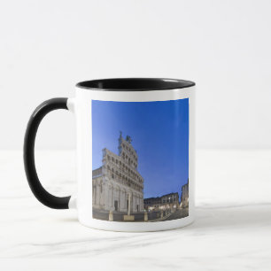 Mug Toscane, Lucques, Piazza San Michele à l'aube