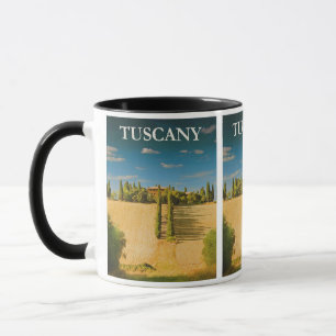 Mug Toscane Vintage voyage Italie