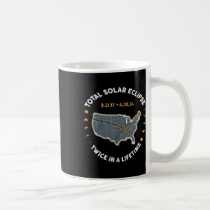 Mug Total Éclipse Solaire Deux Fois Dans Une Vie 2017 