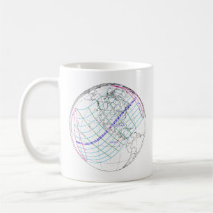 Mug Total Solaire Eclipse 2024 Global Path