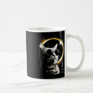 Mug Total Solaire Eclipse 2024 Lunettes Avril 8 Hommes