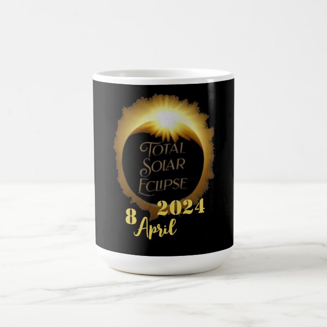 Mug Total Solaire Eclipse 2024 Viewing Party (Centre)