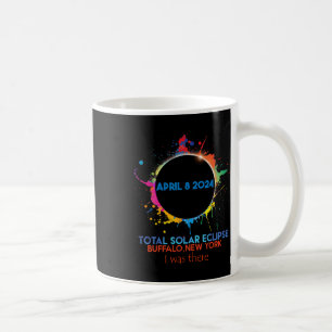Mug Total Solaire Eclipse Buffalo New York 2024 J'Étai