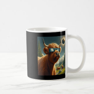 Mug Total Solaire Eclipse Highland Vache Portant des S