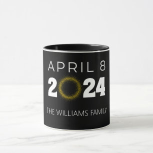 Mug Total Solaire Eclipse USA 8 avril 2024