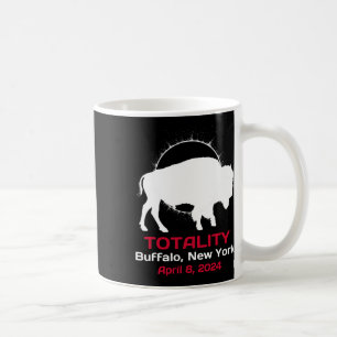 Mug Totalité de l'éclipse solaire de New York 8 avril