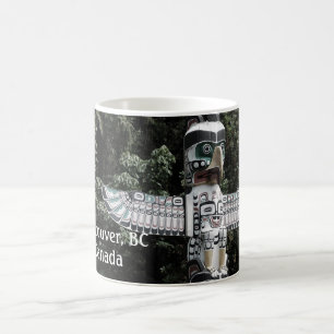 Mug Totem pole à Vancouver, C.-B. Canada