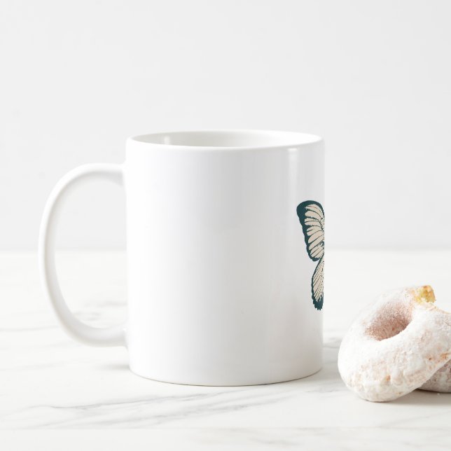 Mug Touche papillon (Avec donut)