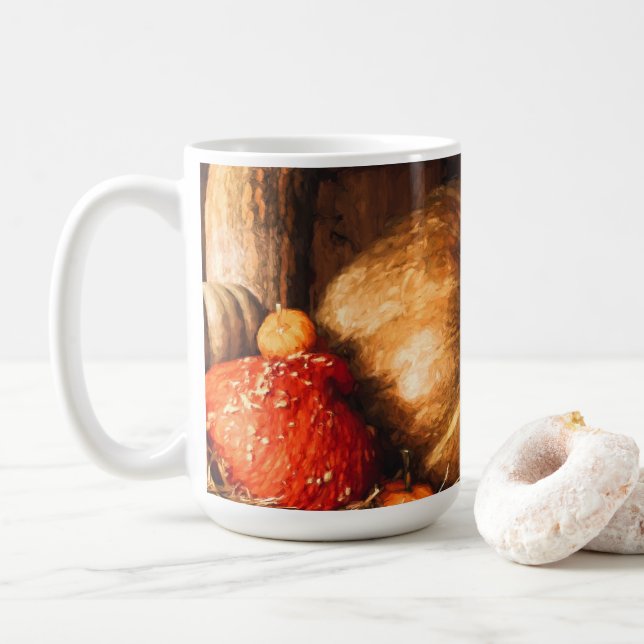 Mug Toujours la vie avec les Citrouilles (Avec donut)