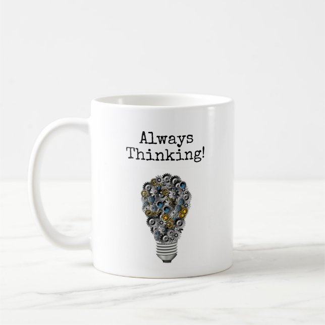 Mug Toujours penser (Gauche)