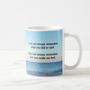 Mug "Toujours se souvenir"
