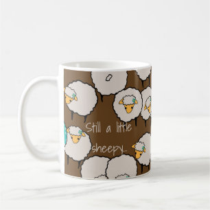 Mug Toujours un peu bêta besoin de café mouton troupea