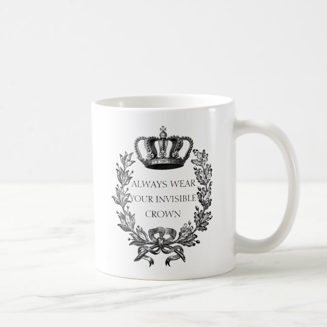 Mug Toujours usage drôle votre citation invisible de (Droite)