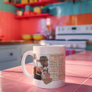 Mug Toujours Vous Retirer   Amour de la carte de bibli