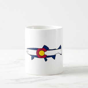 Mug Toulouse de poisson du drapeau du Colorado