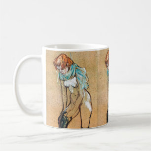 Mug Toulouse-Lautrec - Une femme tire ses bas