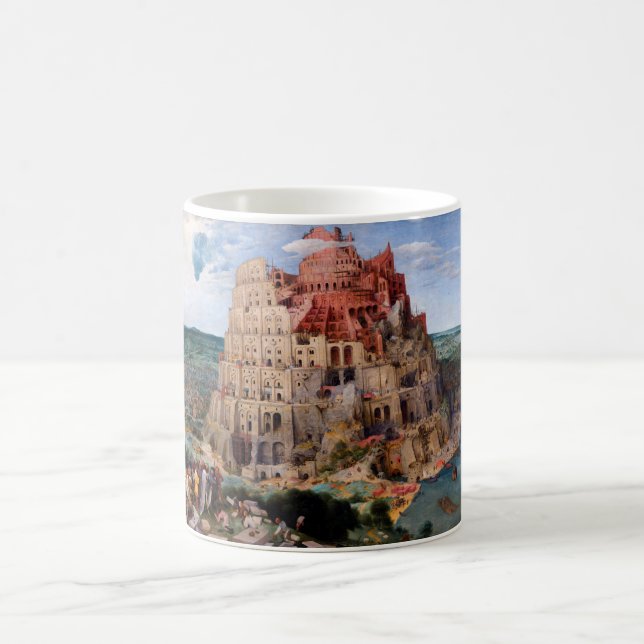 Mug Tour de Babel, Pieter Bruegel l'Ancien, 1563 (Centre)
