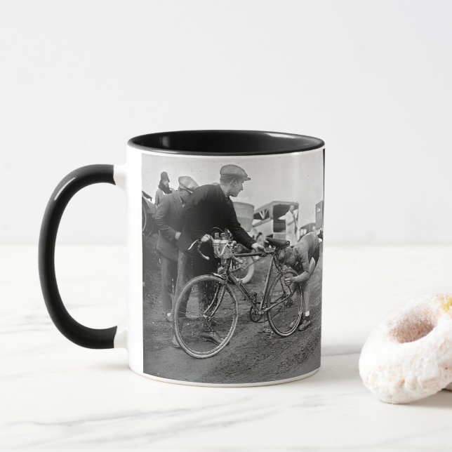 Mug Tour de France 1928 Étape 10 Raymond Decorte (Avec donut)