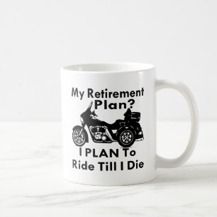 Mug Tour de régime de retraite jusqu'à moi meurs