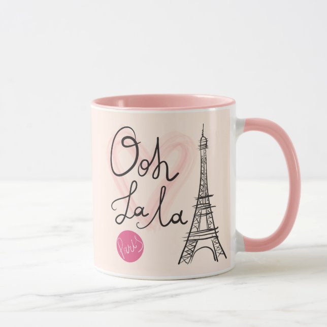 Mug Tour Eiffel à main (Droite)