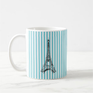 Mug Tour Eiffel Bande de café