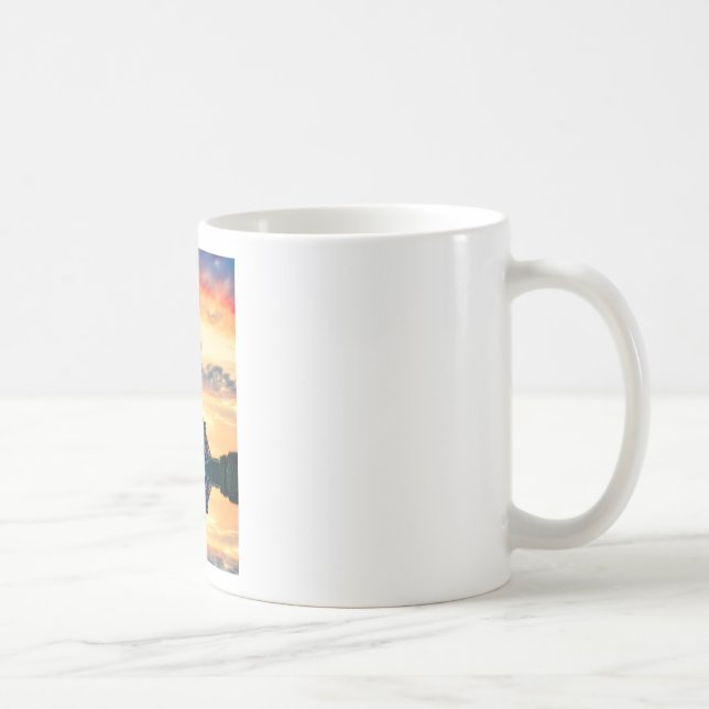Mug Tour Eiffel Paris Soirée européenne (Droite)