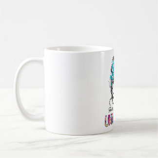 Mug Tourette's Syndrome Awareness Ribbon Support Cadea