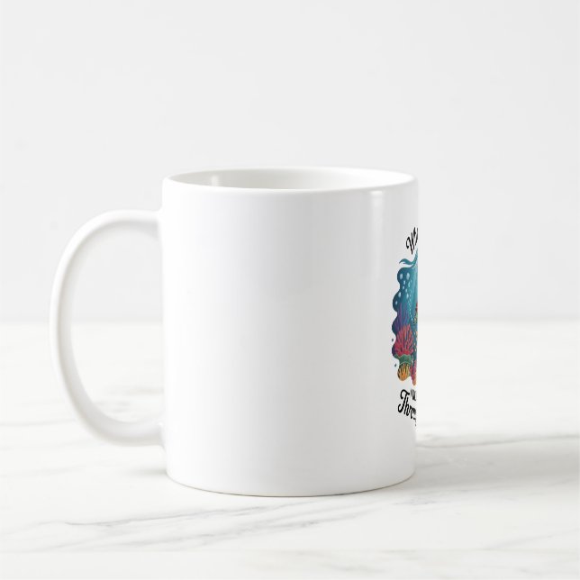 Mug Tourle Quand Vous Traversez Des Eaux Profondes (Gauche)