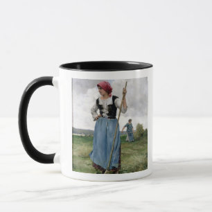 Mug Tournant le foin (huile sur la toile)