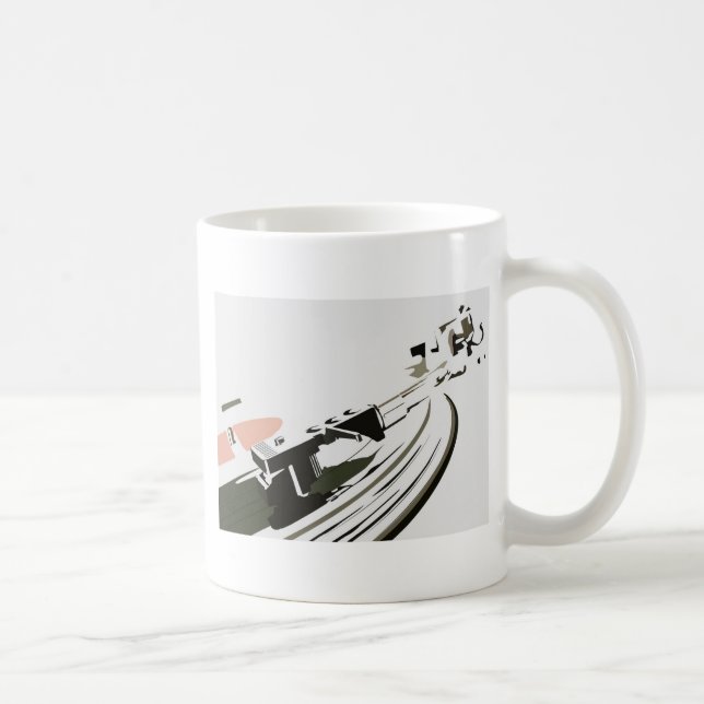 Mug Tourne-disque de vinyle (Droite)