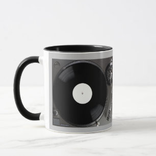 Mug Tourne-disque pour l'audiophile