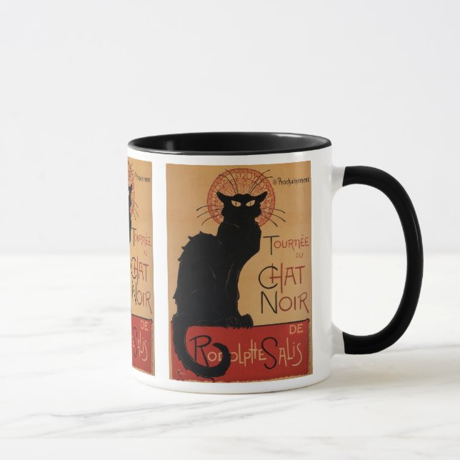 Mug Tournée du Conversation Noir, Théophile Steinlen (Droite)