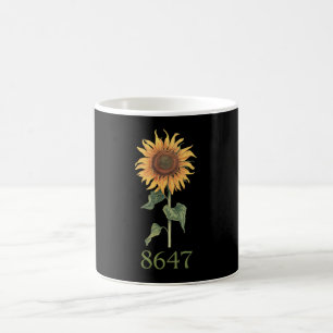 Mug Tournesol 8647 86 47 Subtle Anti Trump Floral Boho
