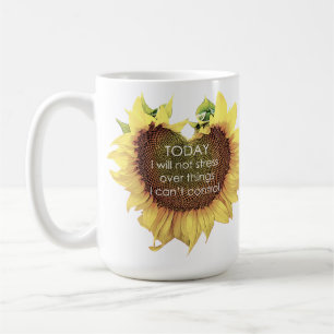 Mug Tournesol du coeur aujourd'hui