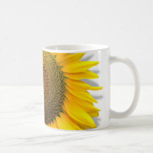 Mug Tournesol énorme, coeur à l'intérieur de la taille