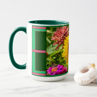 Mug Tournesol épanoui ouvert et généreux