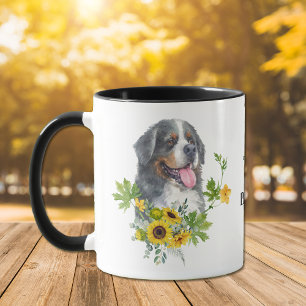 Mug Tournesol Eucalyptus Bernese Chien de montagne