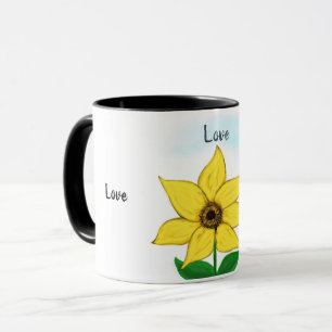 Mug Tournesol Jaune Logs
