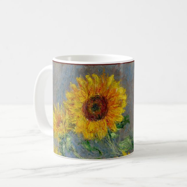 Mug Tournesols par Claude Monet (Devant gauche)