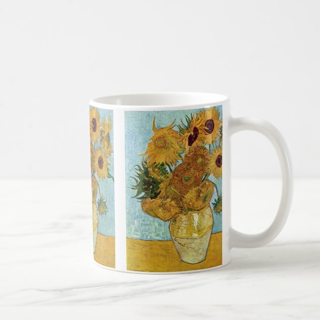 Mug Tournesols par Vincent van Gogh (Droite)