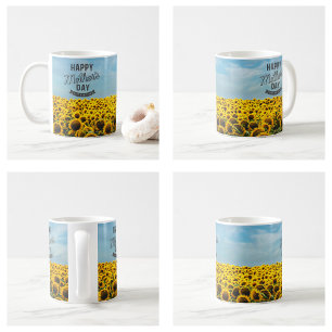 Mug Tournsoleils Élégant Style Meilleure Maman Jamais 