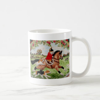 Mug Tours de chasseur de corgi aux chiens