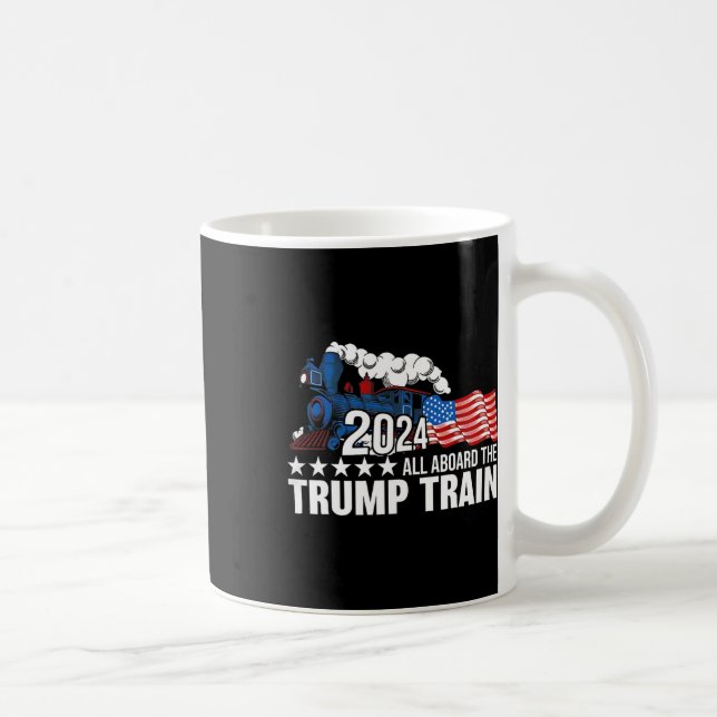 Mug Tous à bord du train Trump (Droite)
