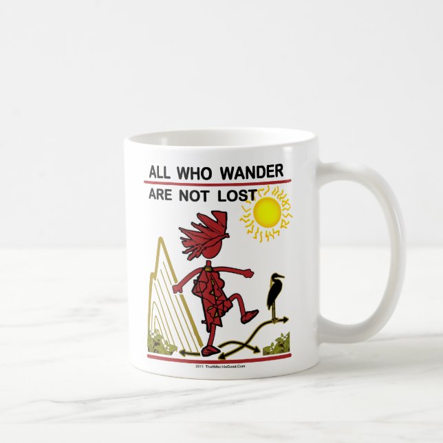 Mug Tous ce qui errent et rêvent (Droite)