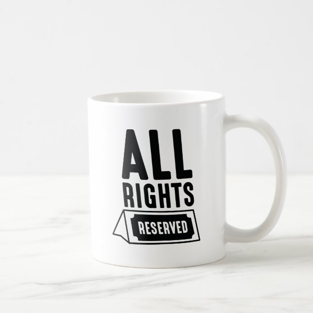 Mug Tous droits réservés (Droite)