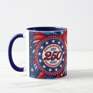 Mug Tous les hommes sont créés égaux Graphique rouge b