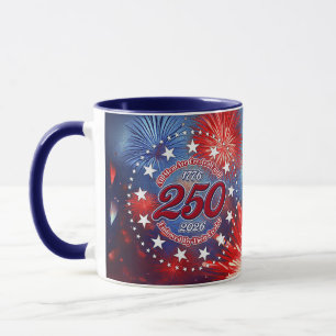 Mug Tous les hommes sont créés Feu d'artifice graphiqu