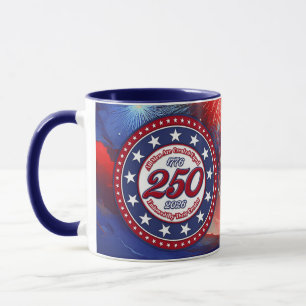 Mug Tous les hommes sont créés graphiques feux d'artif