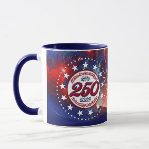Mug Tous les hommes sont créés graphiques feux d'artif