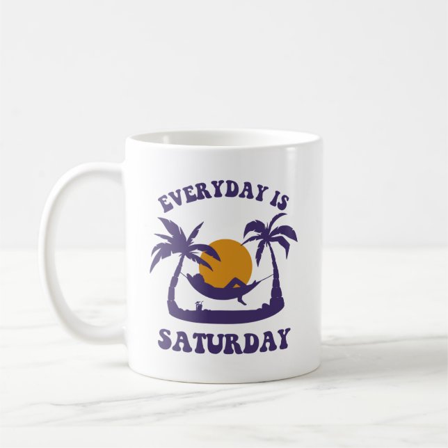 Mug Tous les jours, c'est le samedi (Gauche)